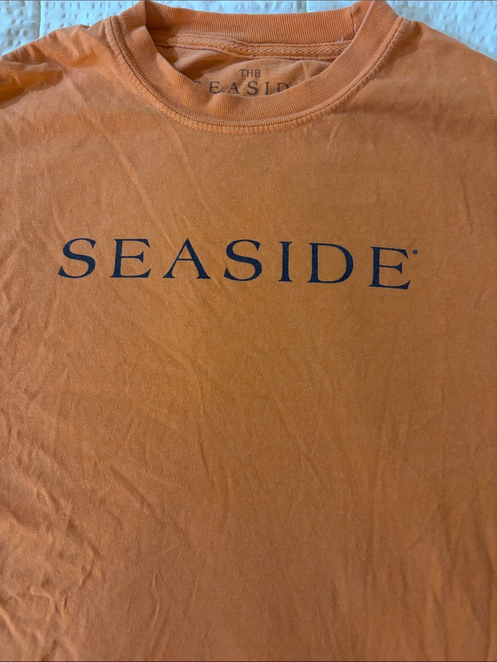 SEASIDE Orange Short Sleeve Tee by Southern Tide